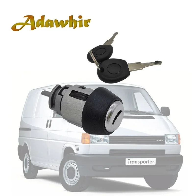 

Цилиндр замка зажигания и ключи для VW T4 Transporter T4 Caravelle 1990-03 357905855B