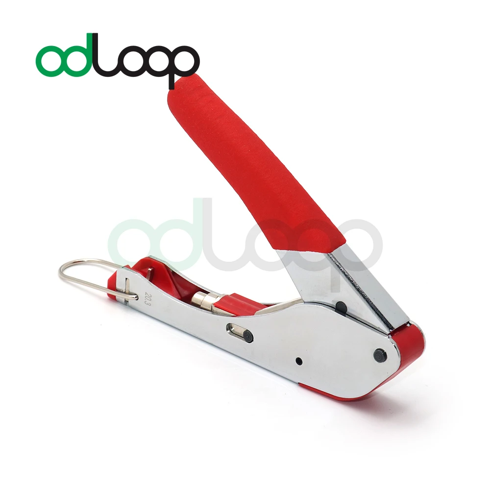 Ferramenta de Mão Crimper para Coaxial Cortador de Cabo Odloop Cabo Coaxial Friso Alicate Conector Compressão Rg6 Rg59 f Rca
