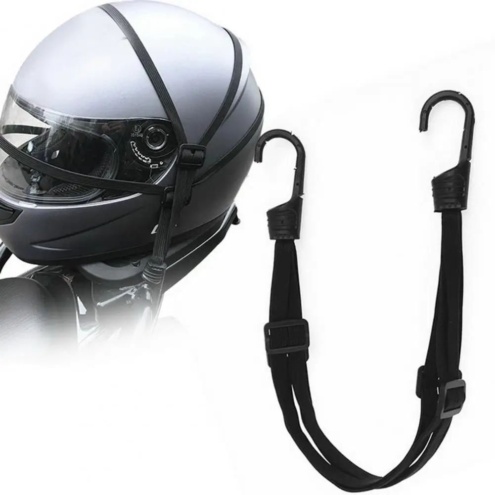 

Easy to Install Integrated Pack Universal 90cm Motorcycle Luggage Retractable Rope Helmet Binding Rope Riding Accessories