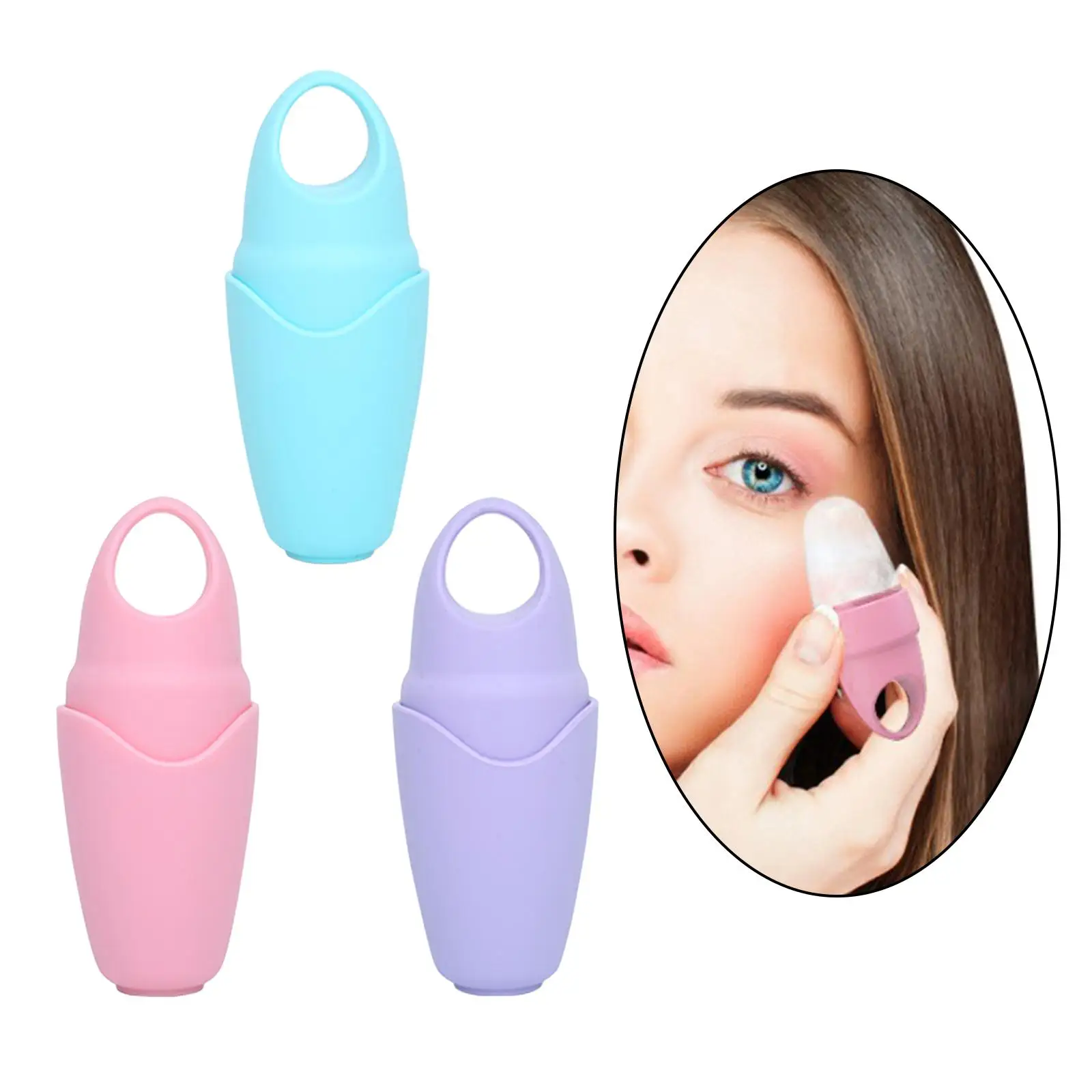 

Silicone Icing Ice Massage Cups Face Cryosphere Massager Cold Massage Roller