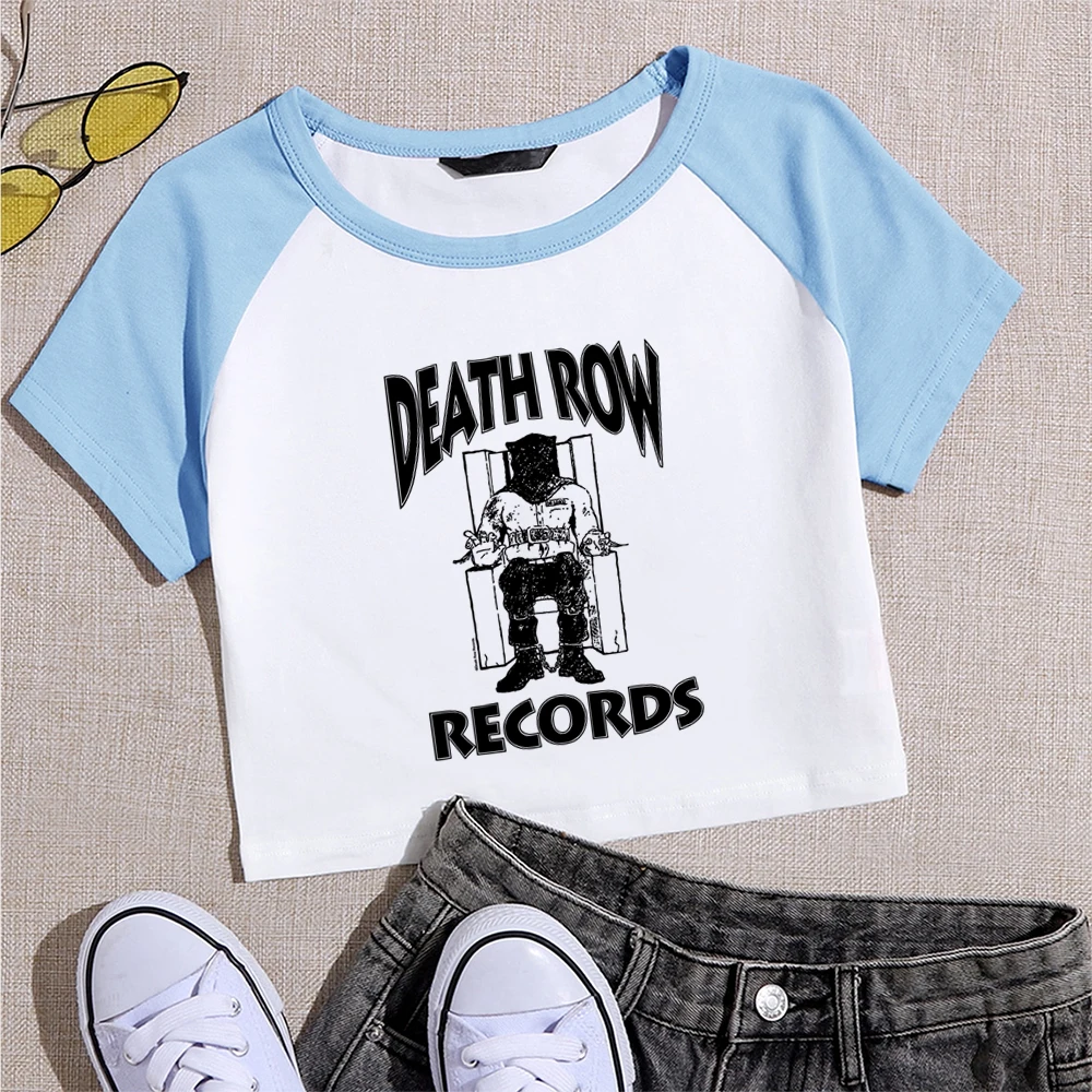 Рубашка Death Row Records Snoop Dogg укороченная рубашка 2024 футболки с товарами подарок для