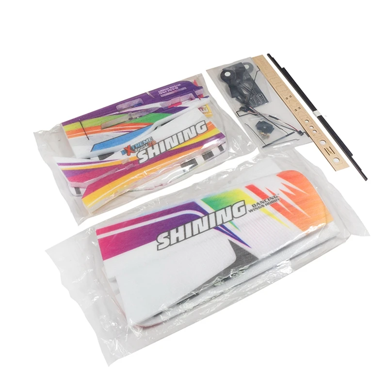 EPP модель ру аэроплана освещение 4CH Электрический светящийся 1000 мм разлет крыльев