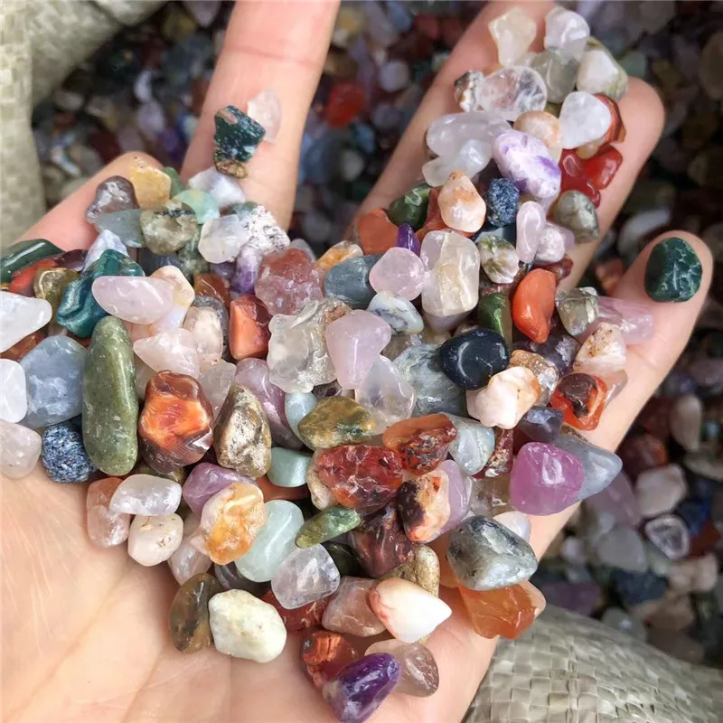 

Natural Mix Quartz Chips Crystals And Stones Healing Reiki Bulk Crystals And Gemstones Wholesale For Aquarium Decoration