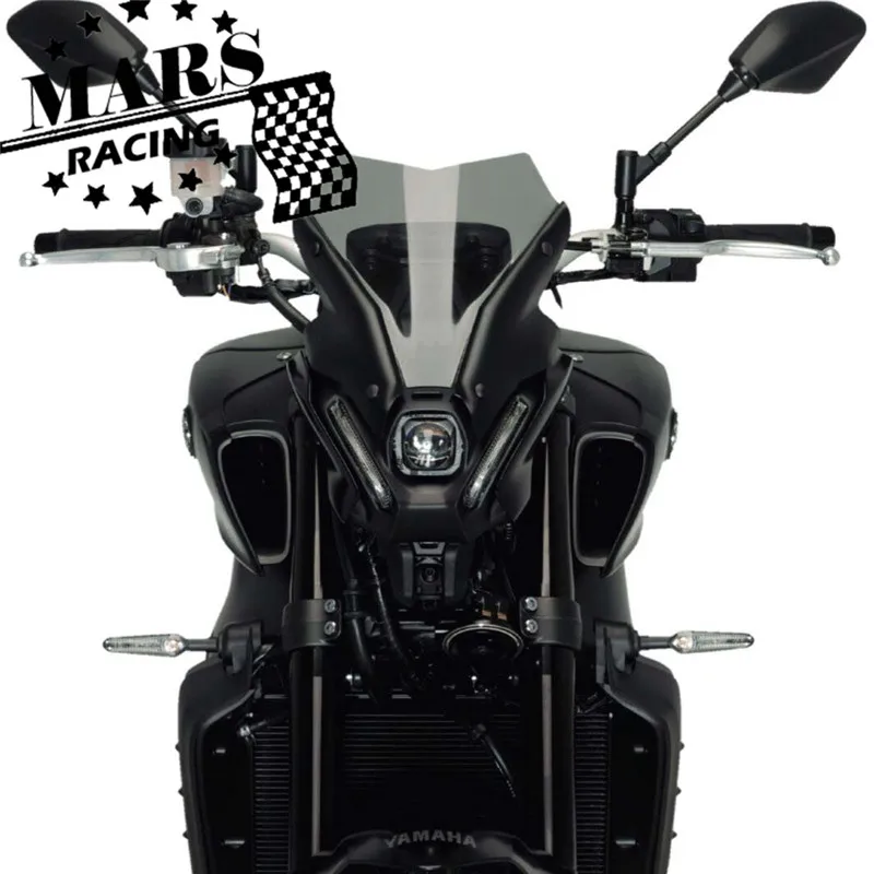 Для YAMAHA NEW MT09 MT-09 FZ09 mt09 2021 2022 мотоциклетный ветровой экран алюминиевый комплект