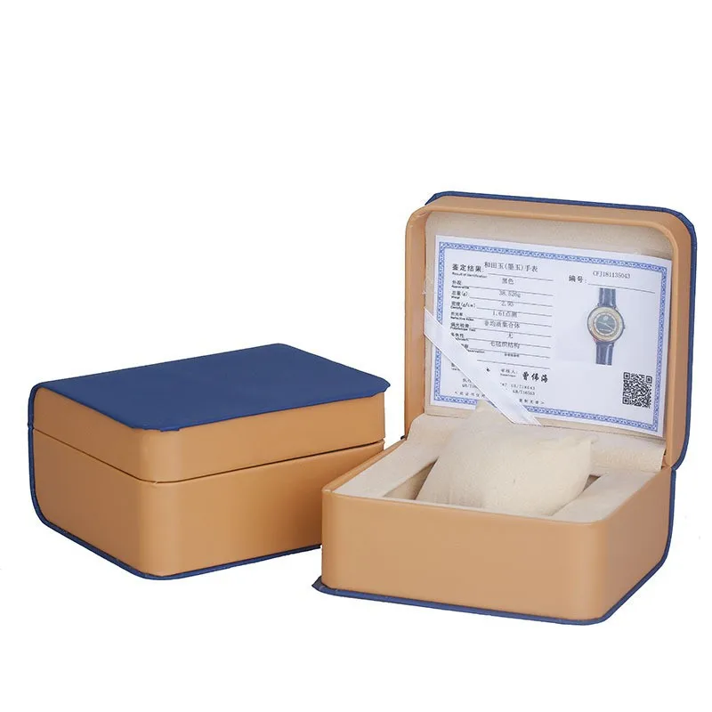 Hetian Jade Dark Twelve12Zodiac Японский механизм Часы для пар Jindian Live Event Дренажные подарки