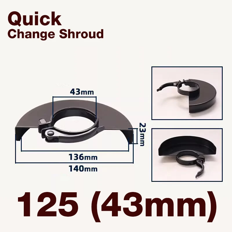 Быстросъемная защитная крышка запасные части для угловой шлифовальной машины