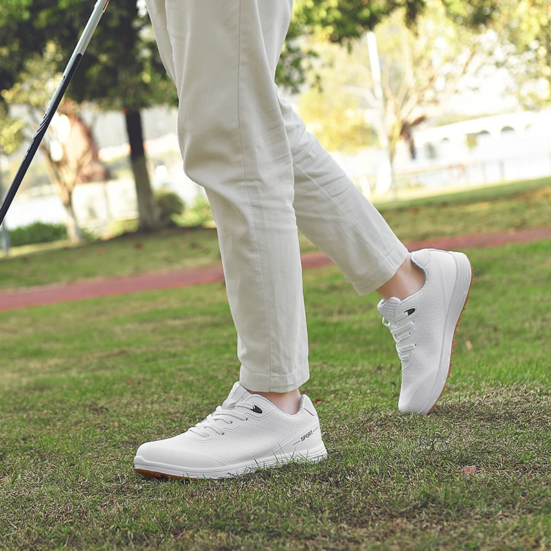 Men's and Women's Professional Golf Shoes Fashion Outdoor Comfortable Sports Shoes Men's Fitness Golfers Walking Shoes