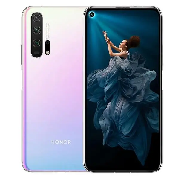Оригинальный официальный новый смартфон Honor 20 Pro Octa Core Kirin 980 8 ГБ RAM 128 256 ROM 6 26 &quot48MP