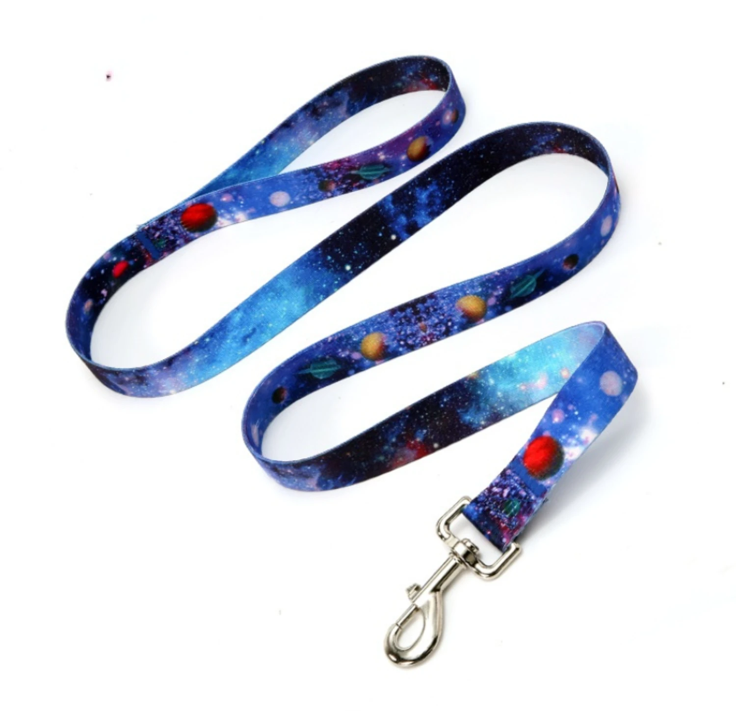 

ATUBAN Small And MediumDogs Pet Leash,Forest Starry National Wind Zinc Alloy Hook Heat Transfer DogLeash,Multi-Color Optional