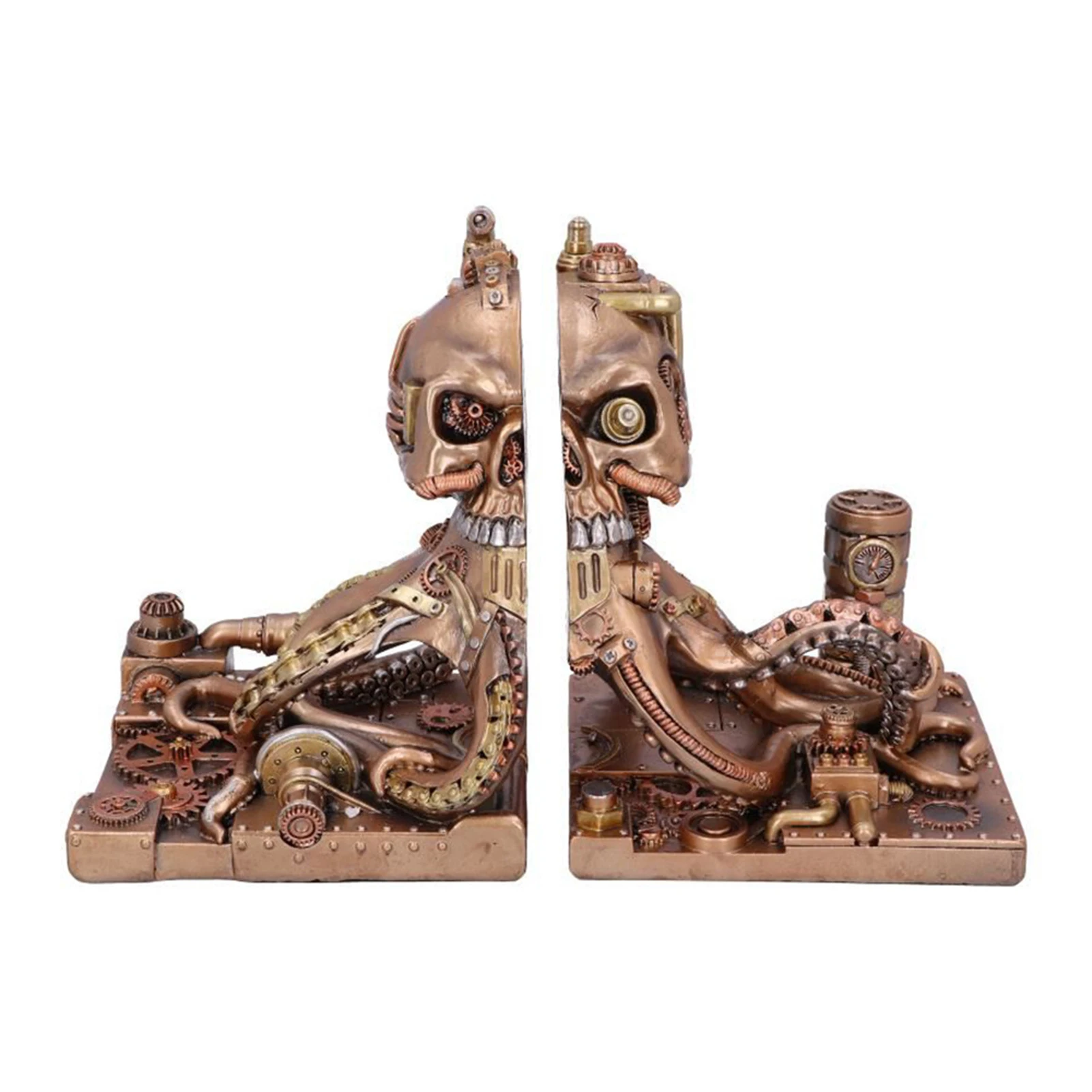 

Decorative Bookends for Shelves Decorative Resin Bookend Non Skid Book End Decorative Bookends Book Rack Resin Material