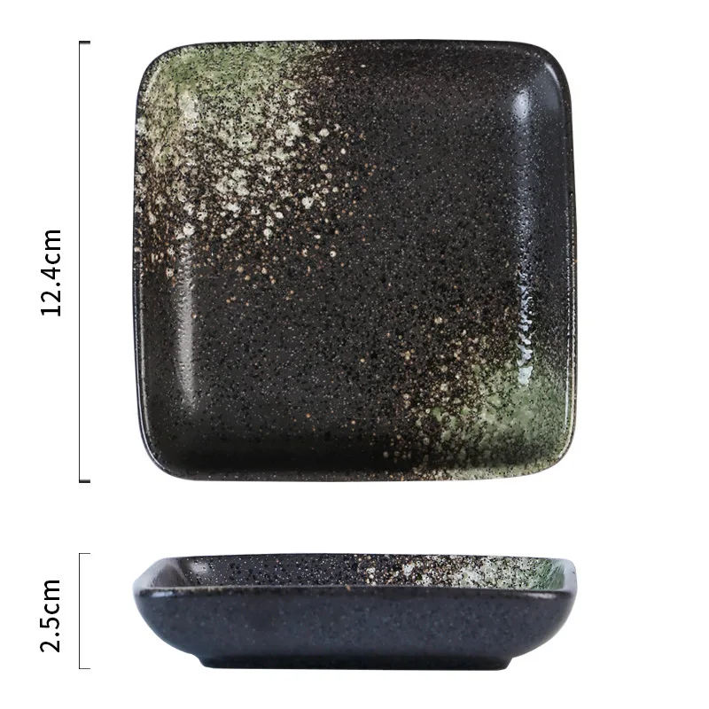 Керамическая квадратная тарелка UOSU для суши