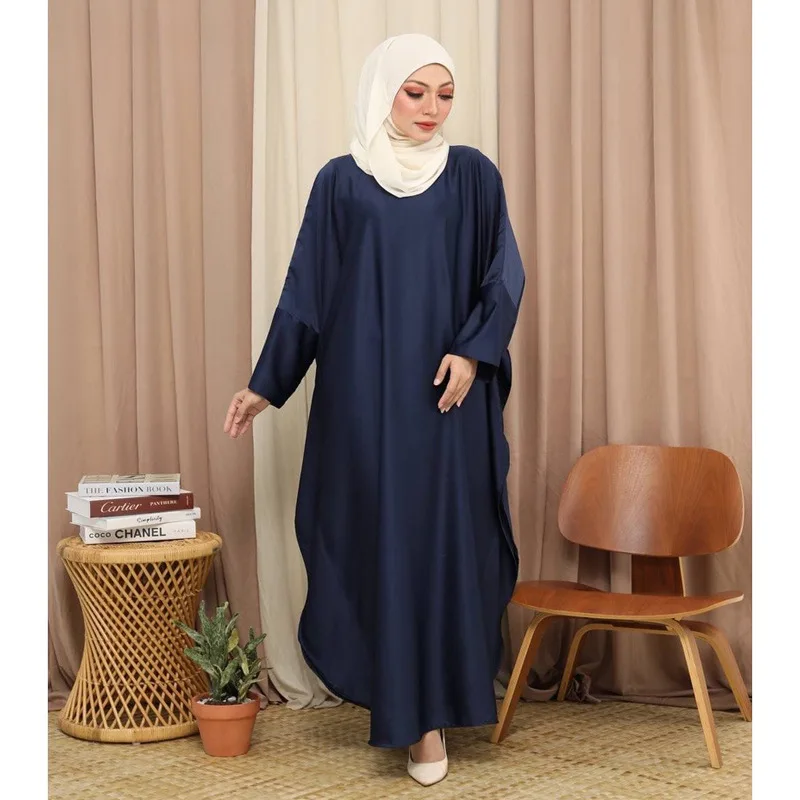 Muslim Dress Middle East Dubai Loose Size Robe Abayas for Women Longo Vestidos Arabes Dubai Y Turcos Kaftan Femme Musulman