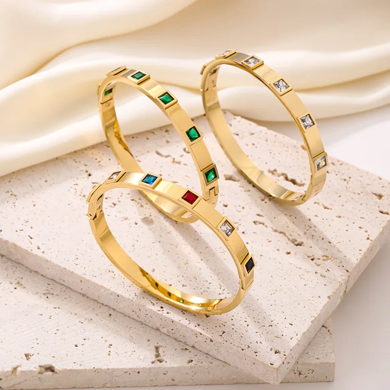 Прямая поставка Лидер продаж браслеты из титановой стали без выцветания с