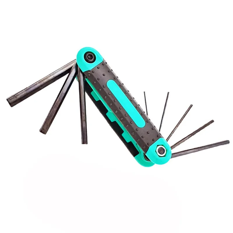 Складной шестигранный ключ набор инструментов метрическая дюймовая отвертка