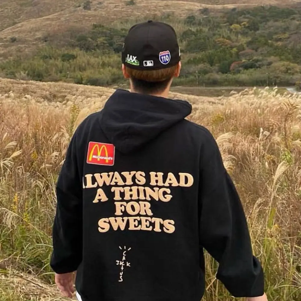 

Hip Hop Rapper Hoodies Cactus Jack Swag Print Funny Men Women Hooded Sweatshirt Casual Loose Pullover Harajuku Streetwear