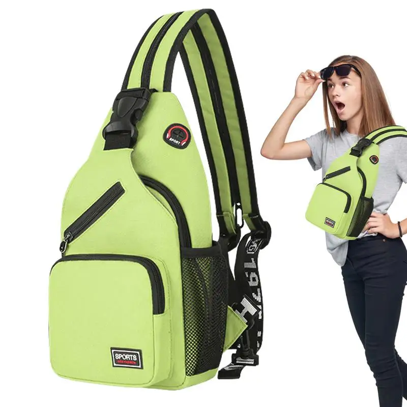 

Men's Chest Bags Chest Pack Travel Carry Bags Men's Waterproof Shoulder Crossbody Bags Fashion Backpack Women Messenger Bag