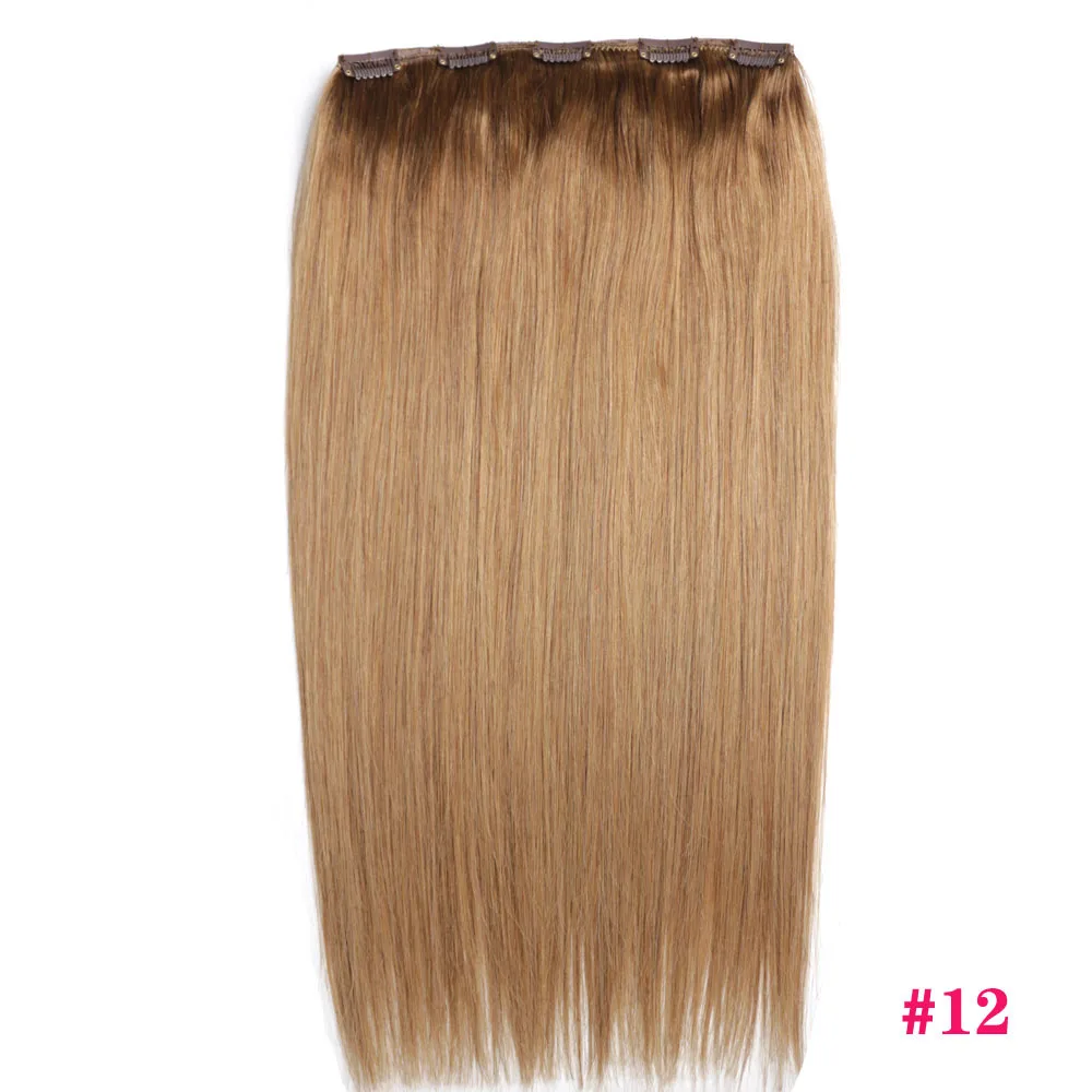 Chocala 100% бразильские человеческие волосы Remy для наращивания 20 "-28" 180 г цельный