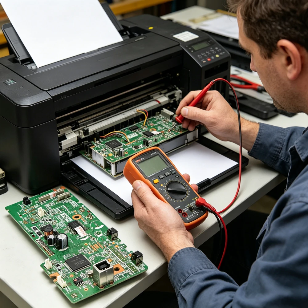 Материнская плата (логическая плата) для струйных принтеров Epson L355, L550, L555, L366, L375, L395, L386, L456, L475, L495, L575 (art.: 3920da66b31dc) - 3920da66b31dc