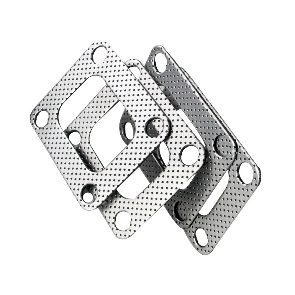 Для T2 T25 T28 прокладка для турбины впускной коллектор Garrett фланец из алюминиевого