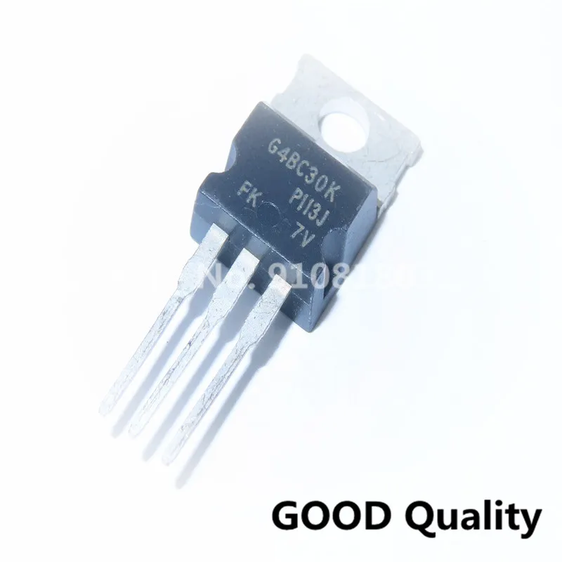 

5 шт./лот G4BC30K IRG4BC30K TO-220 600V 16A транзистор, новая искусственная кожа