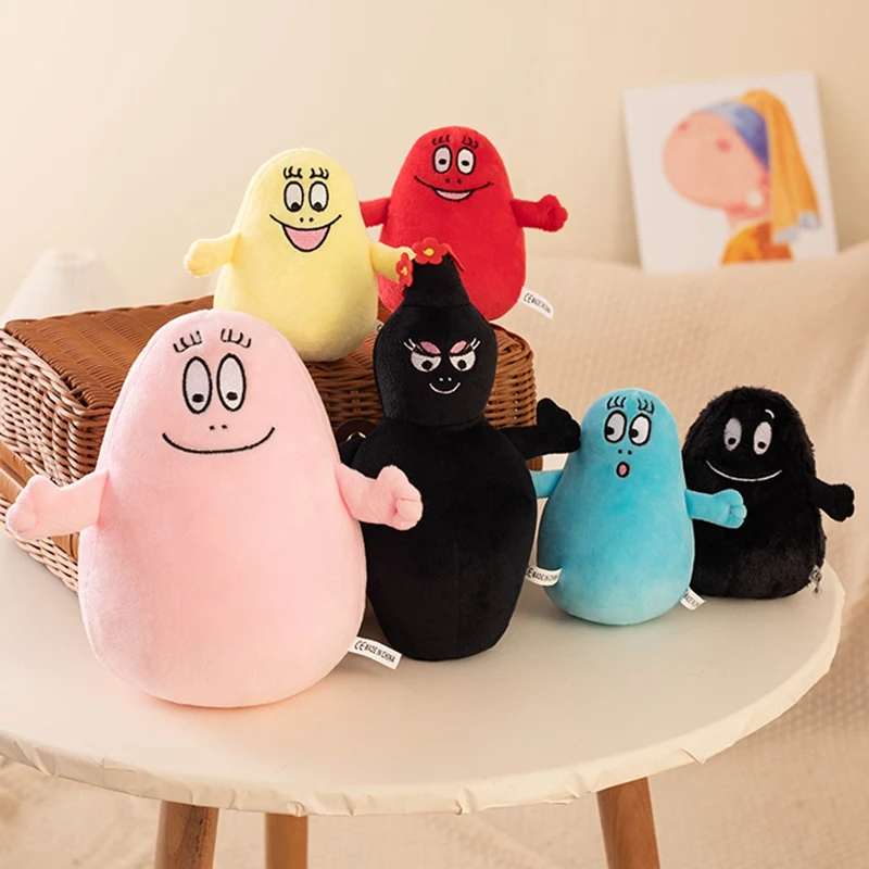 

Cartoon Barbapapa Plush Toy Anime Stuffed Soft Kids Toys for Girls Boys ChildBirthday Gifts Cute Plushies Doll Kawaii Room Decor