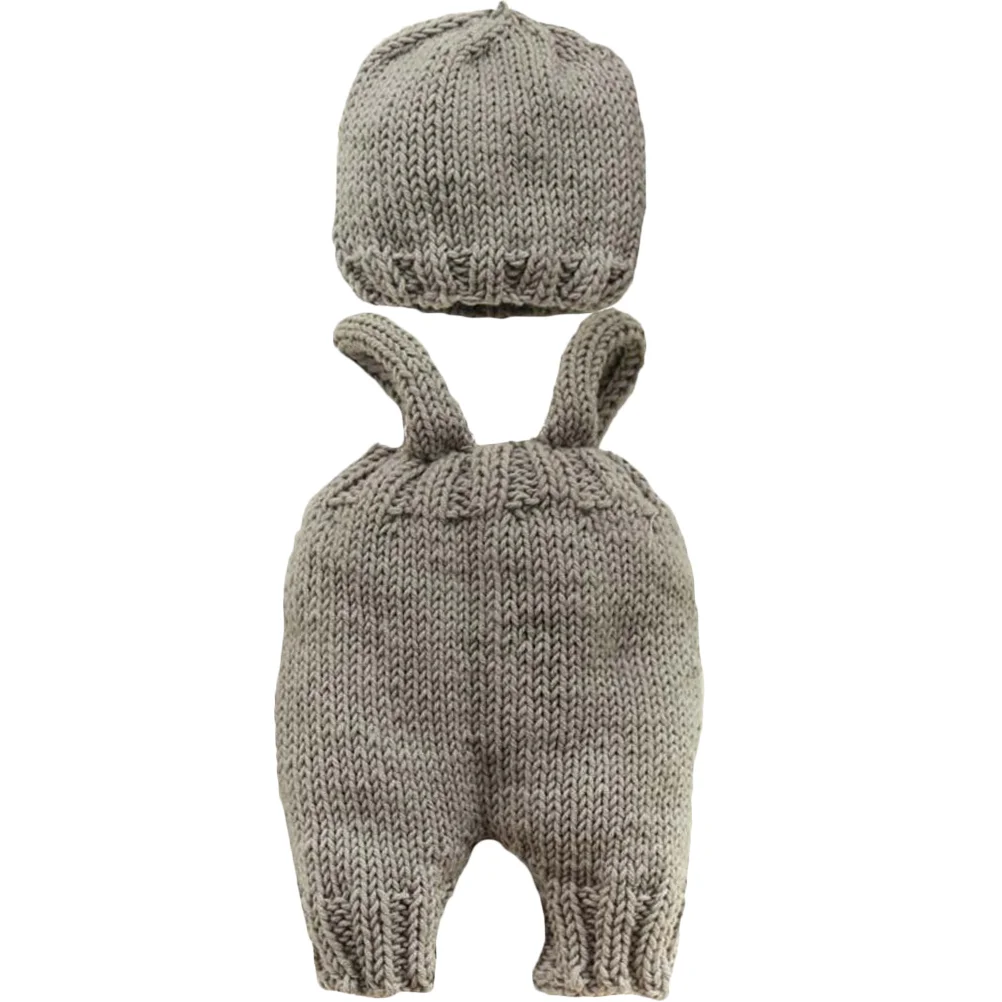 

Baby Knitted Costumes Photography Christmas Outfits Props Costume Clothes Infant Photoshoot Newborn Crochet Outfit Boys Girls