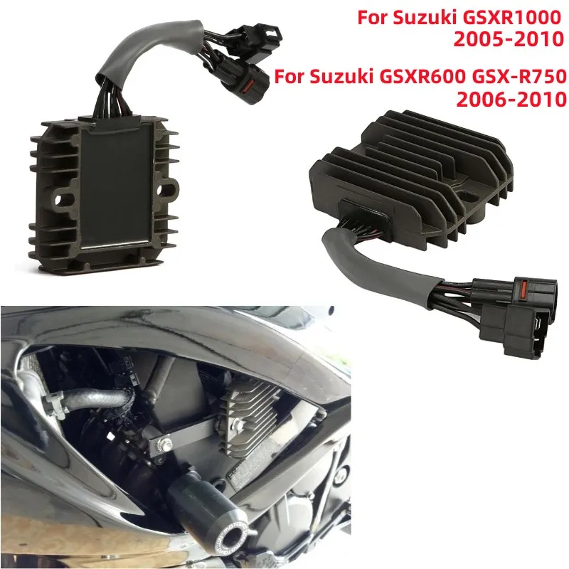 

1Pcs Motorcycle Rectifier Voltage Regulator For Suzuki GSXR1000 2005-2010/For Suzuki GSXR600 GSX-R750 2006-2010