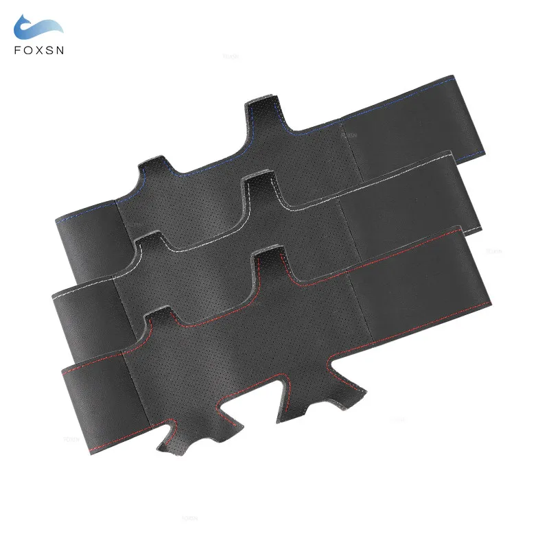 Стилизованные вручную чехлы на руль для автомобиля Skoda октавия 1999 2000 2001 2002 2003