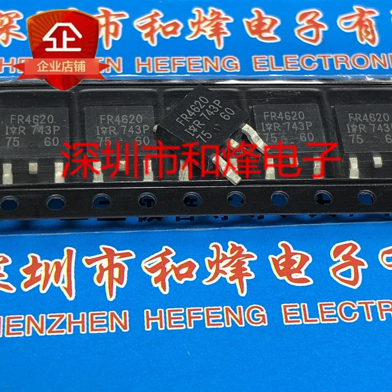 

30pcs original new FR4620 IRFR4620 TO-252 200V 24A