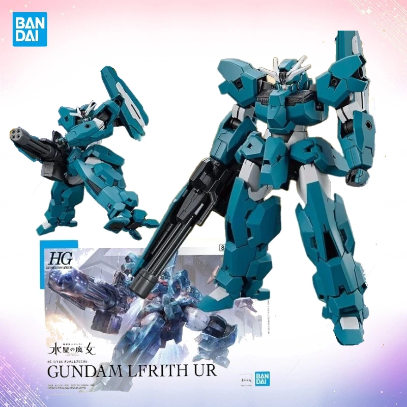 Фото Bandai натуральная GUNDAM LFRITH UR HG WB The Witch From Mercury аниме фигурка робота периферия сборная модель игрушки украшения №1
