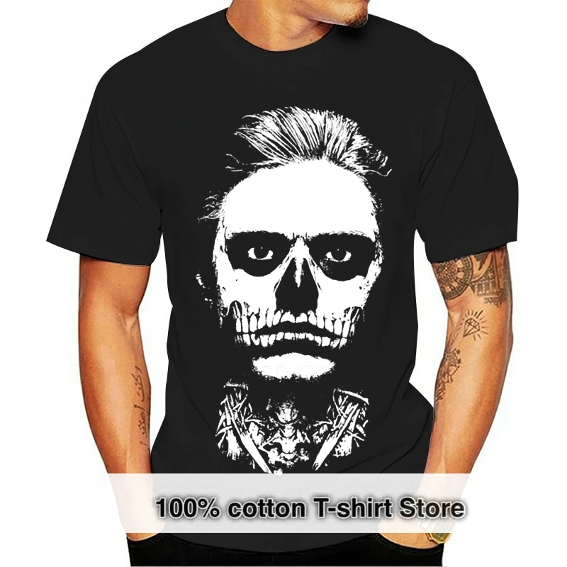 

Мужская черная футболка Tate Langdon