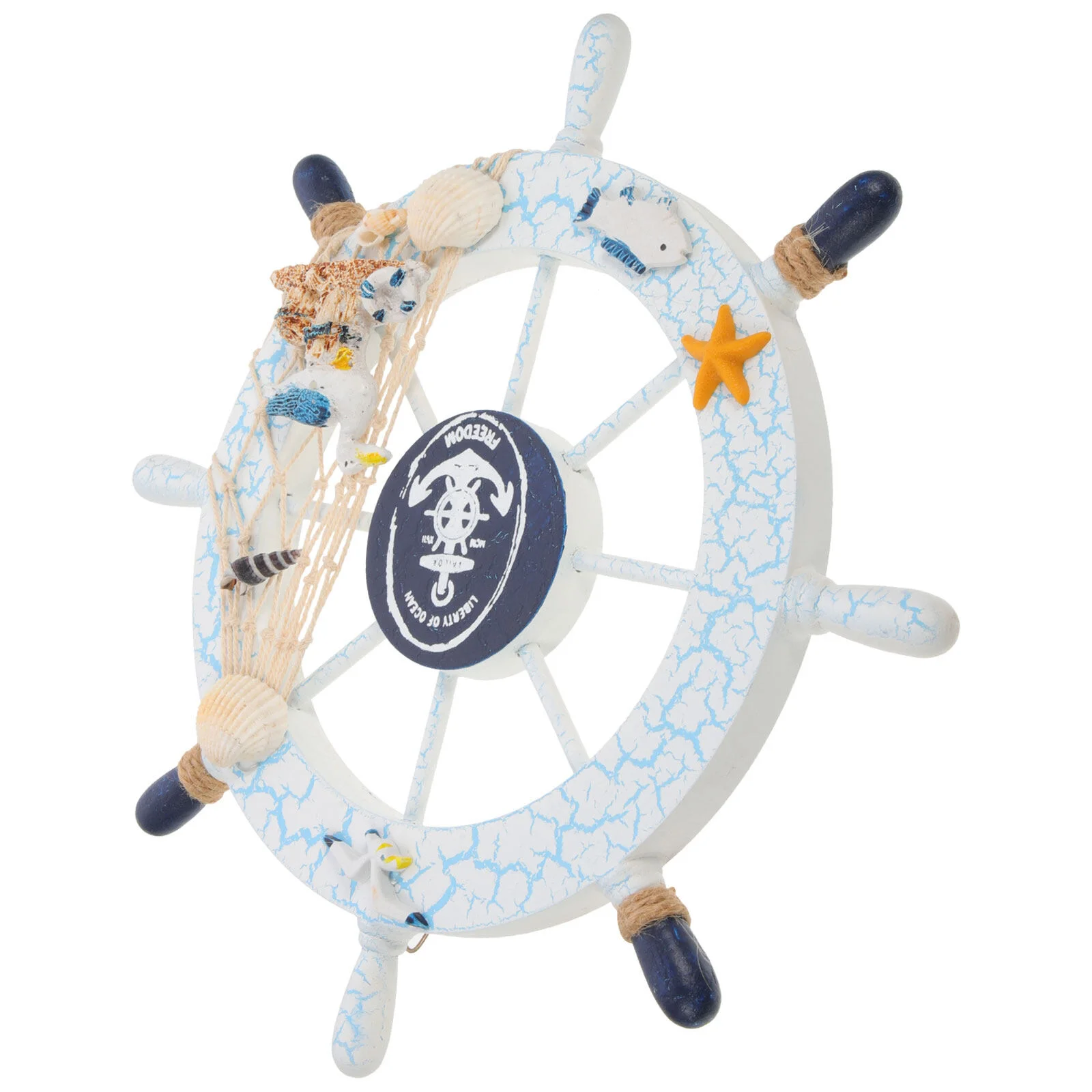 

Ship Steering Wheel Wall Decor Beach Room Bathroom Ocean Nursery Decorations