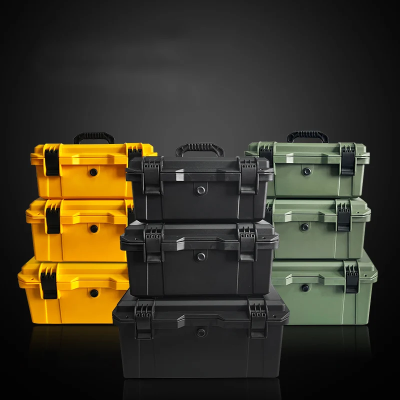 Home Empty Tool Box Multifunctional Storage Carrying Professional Plastic Safe Tool Box Kit Werkzeugkoffer Tools Packaging