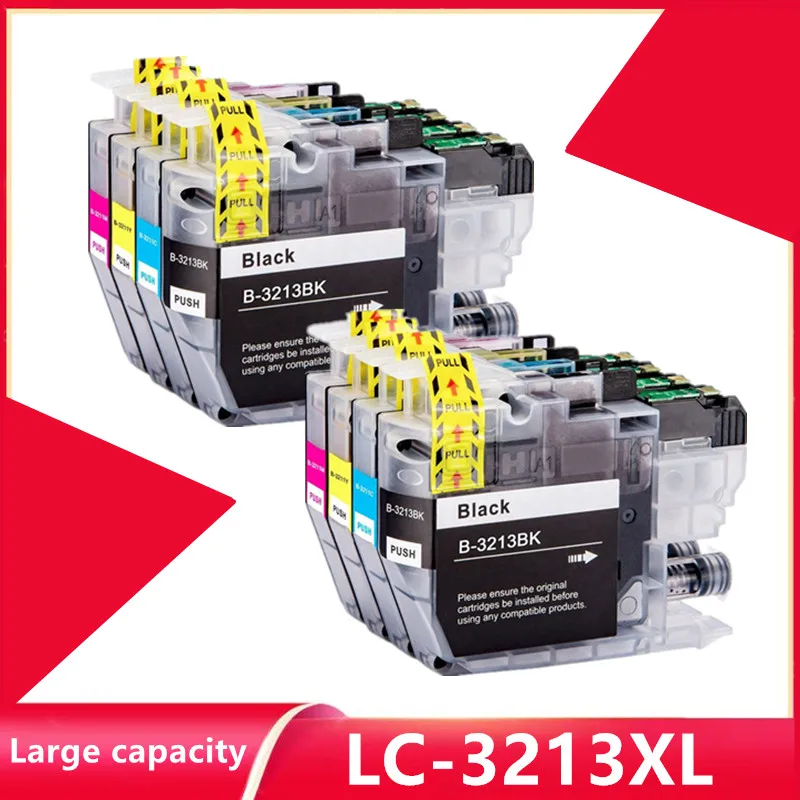 

Compatible For Brother LC3211 LC3213 LC 3211 3213 3213XL Ink Cartridge DCP-J772DW DCP-J774DW MFC-J890DW MFC-J895DW Printer