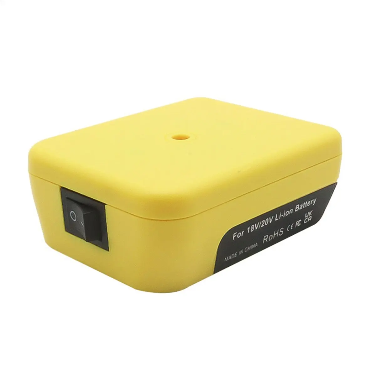 Фото Адаптер для аккумуляторов ABS с двумя портами USB для быстрой зарядки, для литиевых аккумуляторов XR 18V 20V DCB180 №1