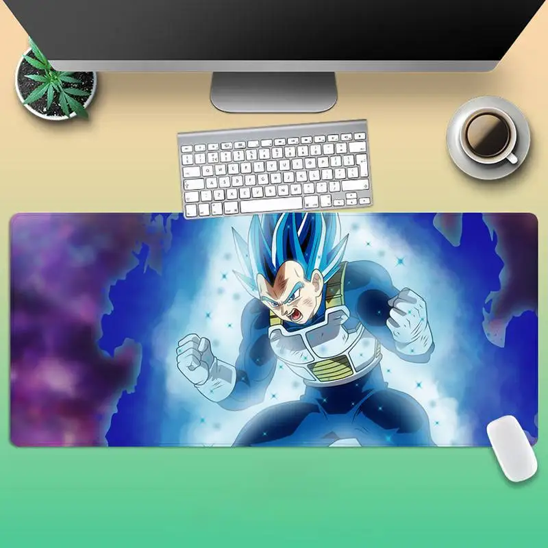 

Dragon Ball Z Bejīta Yonsei Vegeta IV DBZ Gaming mousepad Desk Mat Mouse Pad Desk Mat Gamer RubberMousePad Mousepad 30x80cm
