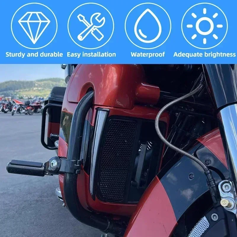 Аксессуары для мотоциклов нижняя обтекатель лампа указателя поворота фонари