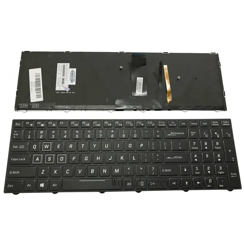 

Новый ноутбук на английском языке для CLEVO p950 CVM15F23USJ430D CVM15F23USJ430B CVM15 F23USJ430H 1701057808M 6-80-N8500-010-1 RGB подсветка