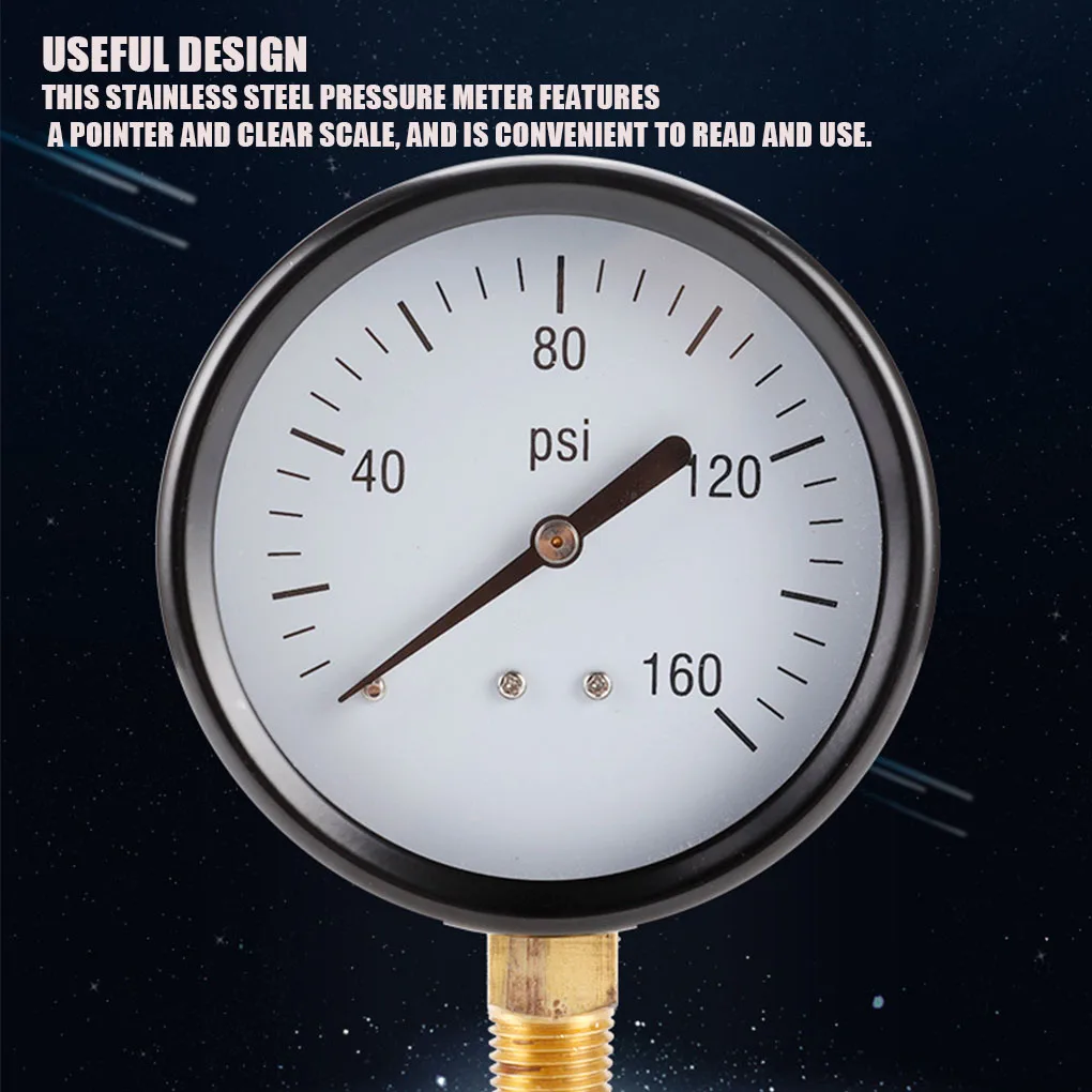 

1 4-дюймовый аналоговый измеритель давления, пневматический метрический барометр