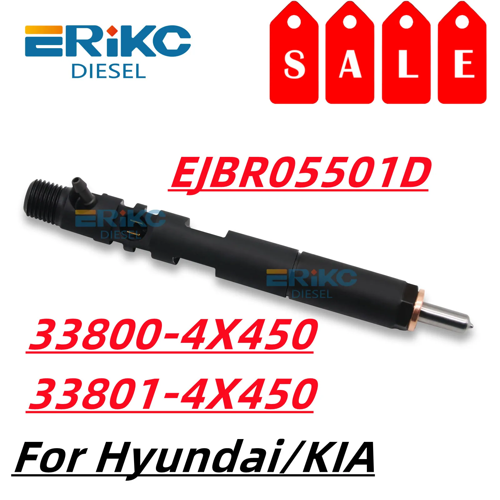 Форсунка для общей топливной магистрали 33800-4X450 EJBR05501D EJBR0 5501d и EJB R05501d дизельный