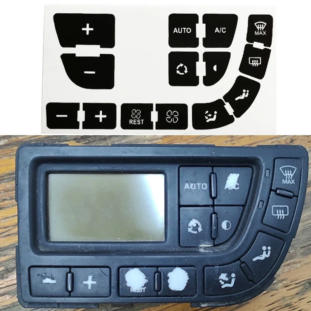 1 Набор наклеек для ремонта кнопок C4 Grand For Picasso ремонт наклейки