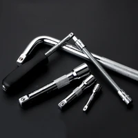 socket ratchet wrench extension bar 14 38 12 5075100125150250mm long ratchet wrench socket extender tools set