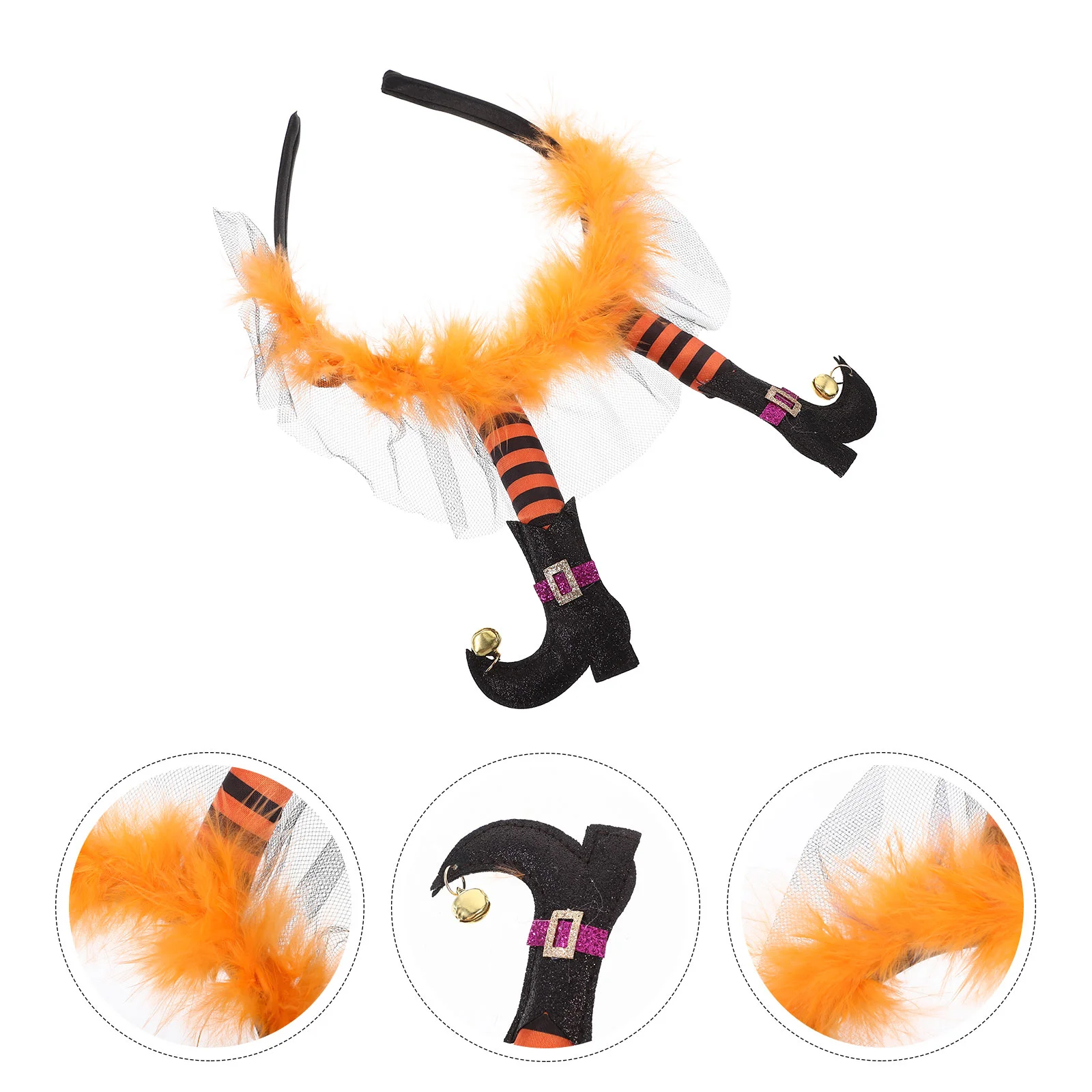 

Halloweens Hair Accessories Headdress Headbands Cosplay Hoops Party Women Carnival Hairband Decorate