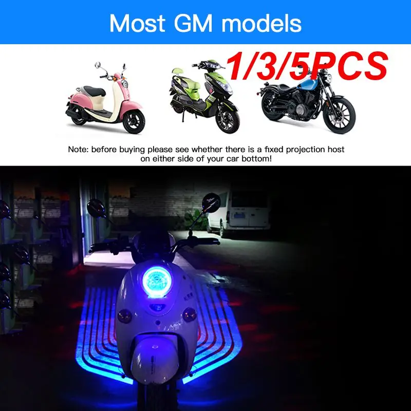 

1/3/5PCS Motorcycle Projection Lamp Ambient of the Angel Modification Decorative Lamp Atmosphere Lights LED Taillight New