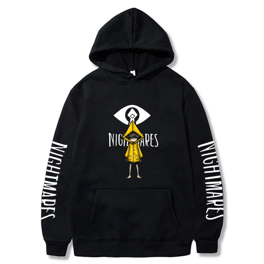 

New Fashion L-Littles Nightmares Hooded Sweatshirt Autumn Pullover Hoodies Tops for Men Women