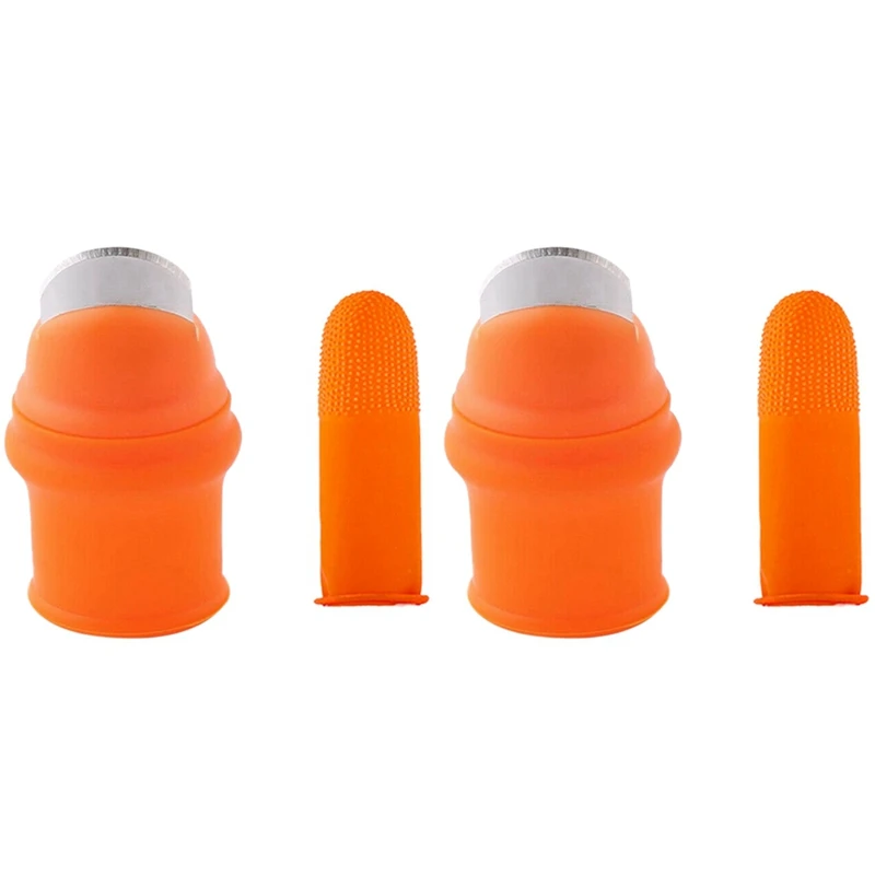 

2 шт., силиконовый нож для большого пальца