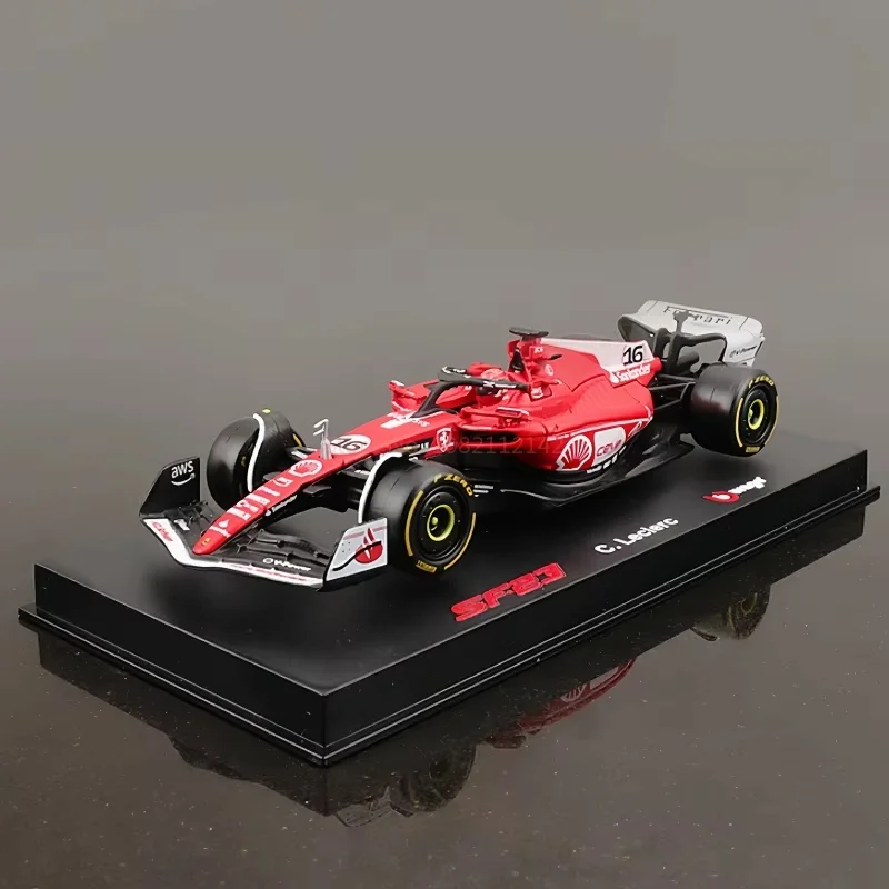 Пылезащитный чехол Bburago 1/43 Ferrari Sf-23 Las Vegas Livery 16 # Модель автомобиля Leclerc Formula 1