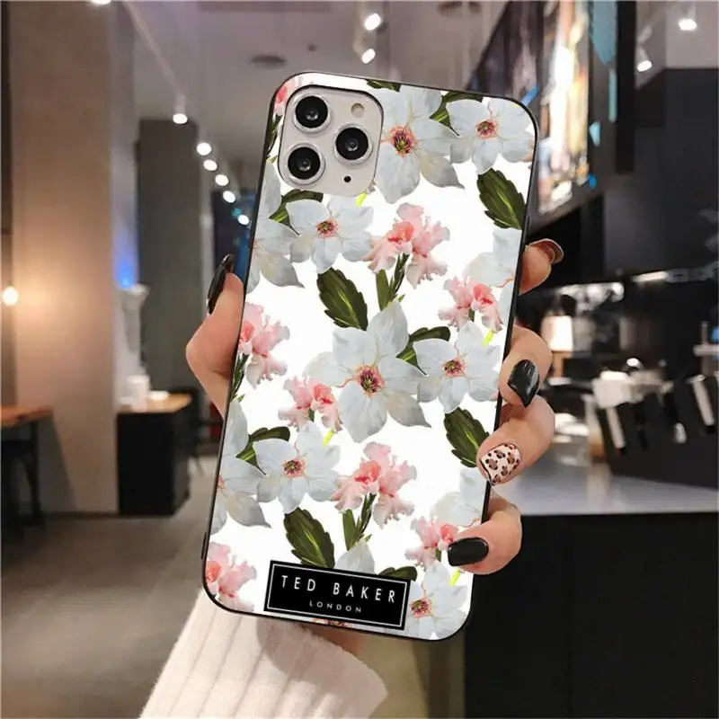 Модный брендовый чехол с цветочным рисунком для iphone 13 12 11 Pro Mini XS Max 8 7 Plus X SE 2020 XR |