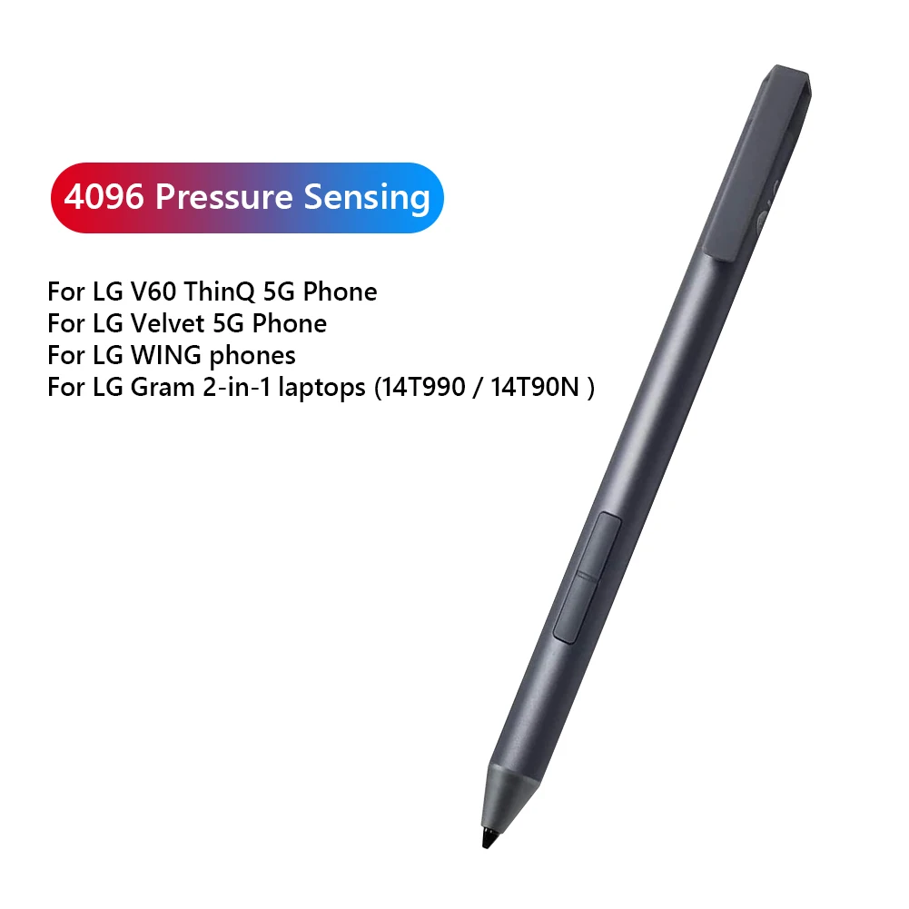 

For LG Wacom AES 2.0 Active Stylus Pen for LG V60, Velvet, Wing and LG Gram 2-in-1 Laptop (14T990 / 14T90N Model) Touch Stylus