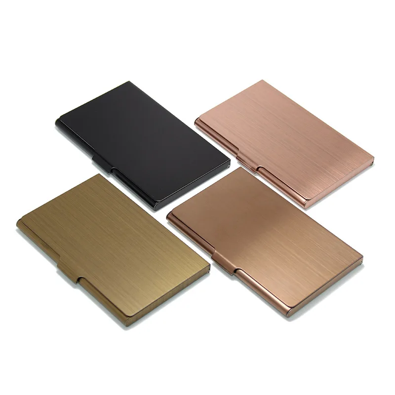 Футляр для визиток из нержавеющей стали с лазерной гравировкой